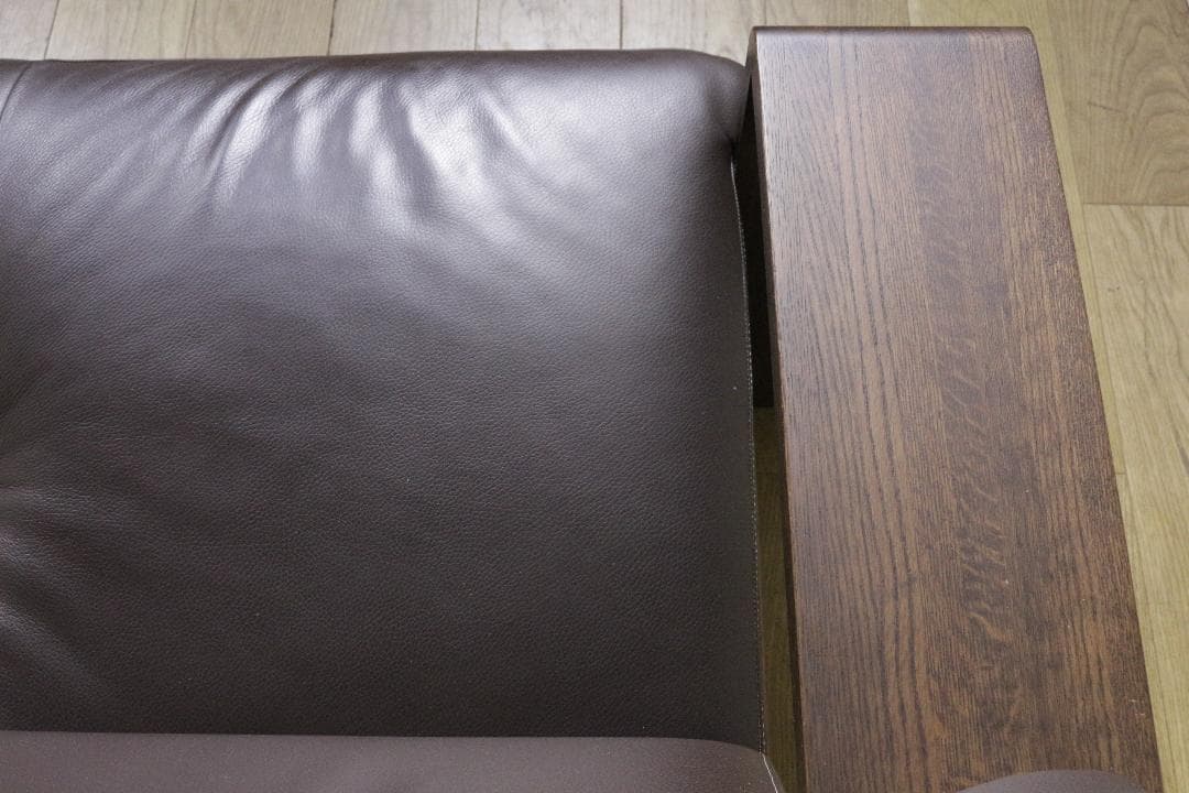 karimokuカリモク家具★Chitanoチターノ★３人掛けソファ★本革