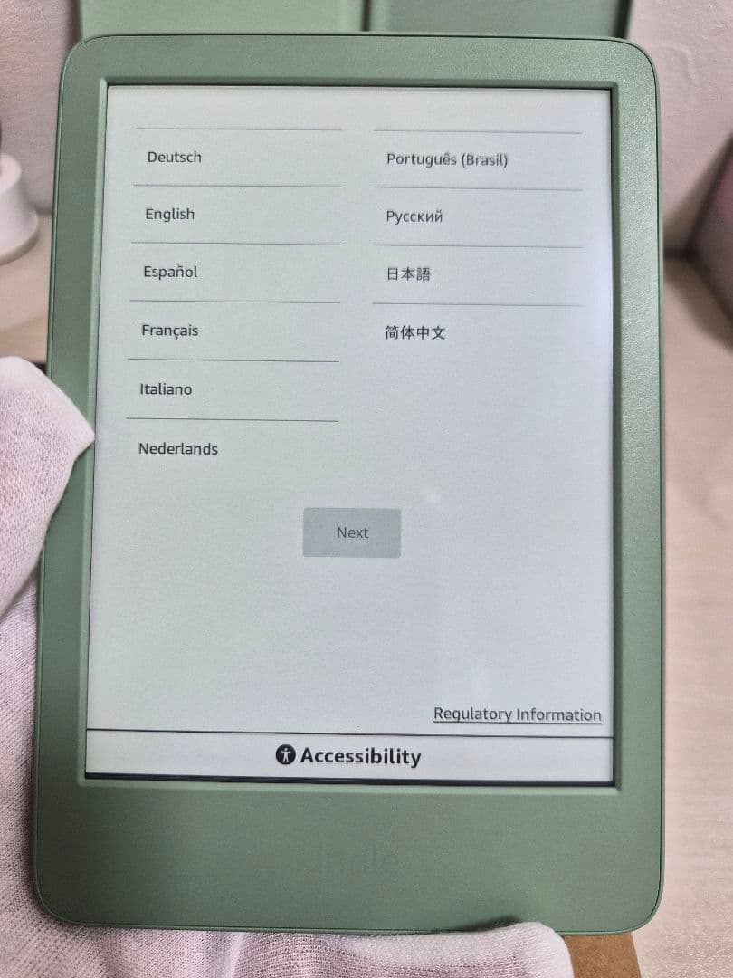 【美品】Kindle 2024年発売 第11世代 16GB 本体 純正カバー付き