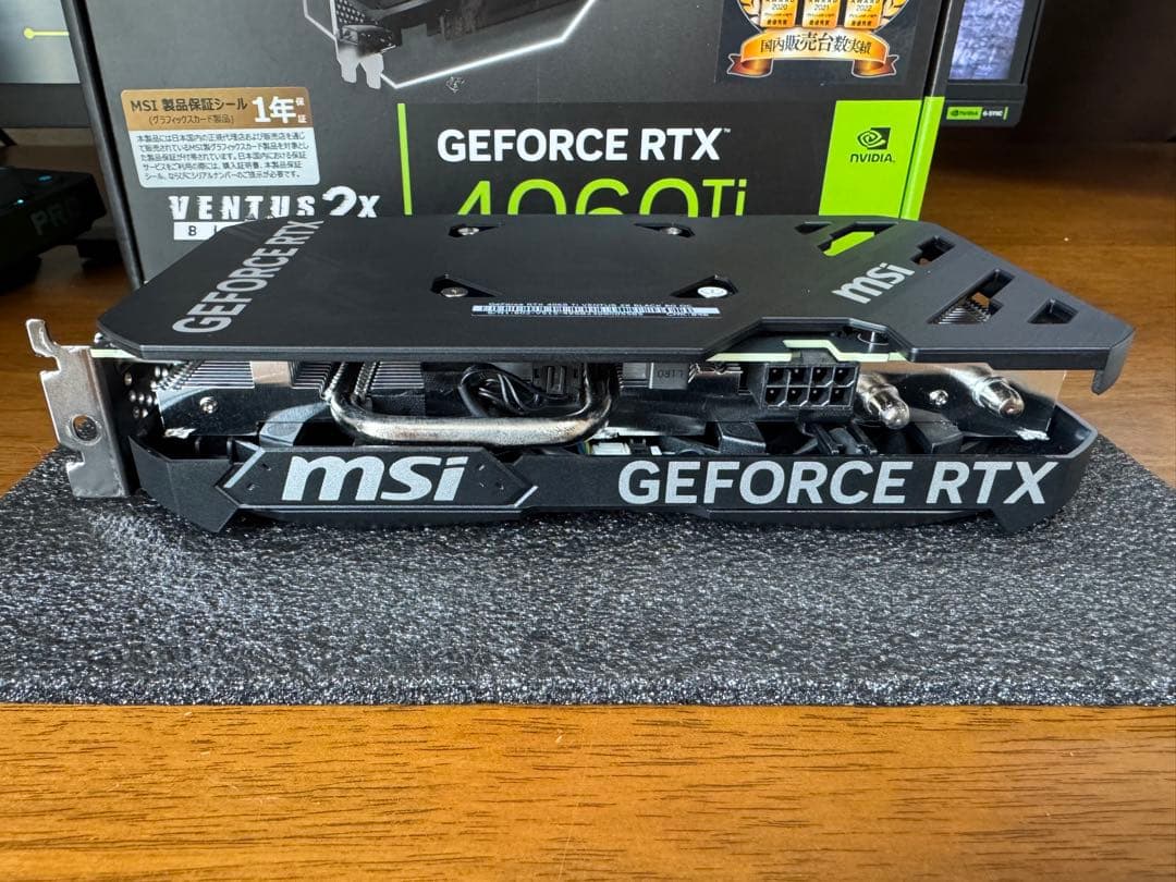 グラフィックボード・グラボ・ビデオカード MSI GeForce RTX 4060 Ti OC Edition 8GB