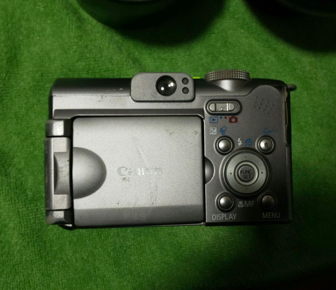 Canon PowerShot A620 テレコンワイコン付属
