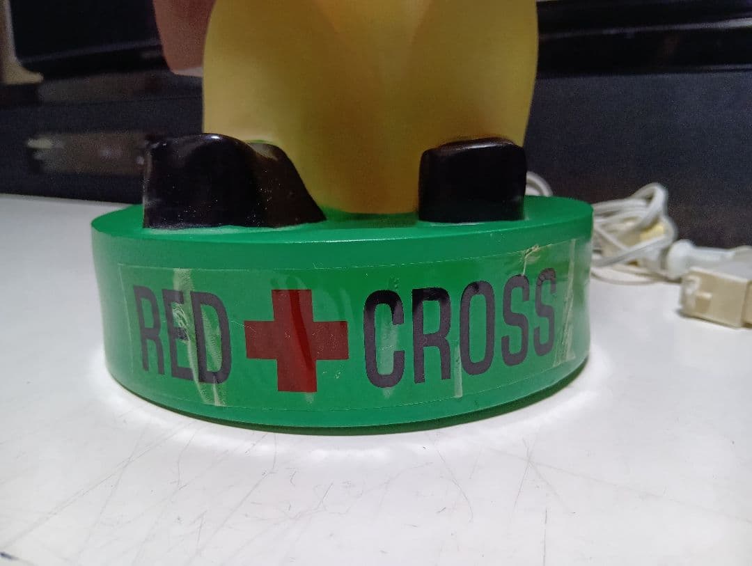 赤十字　RED CROSS ビンテージ 大型ディスプレイライト ペンギン