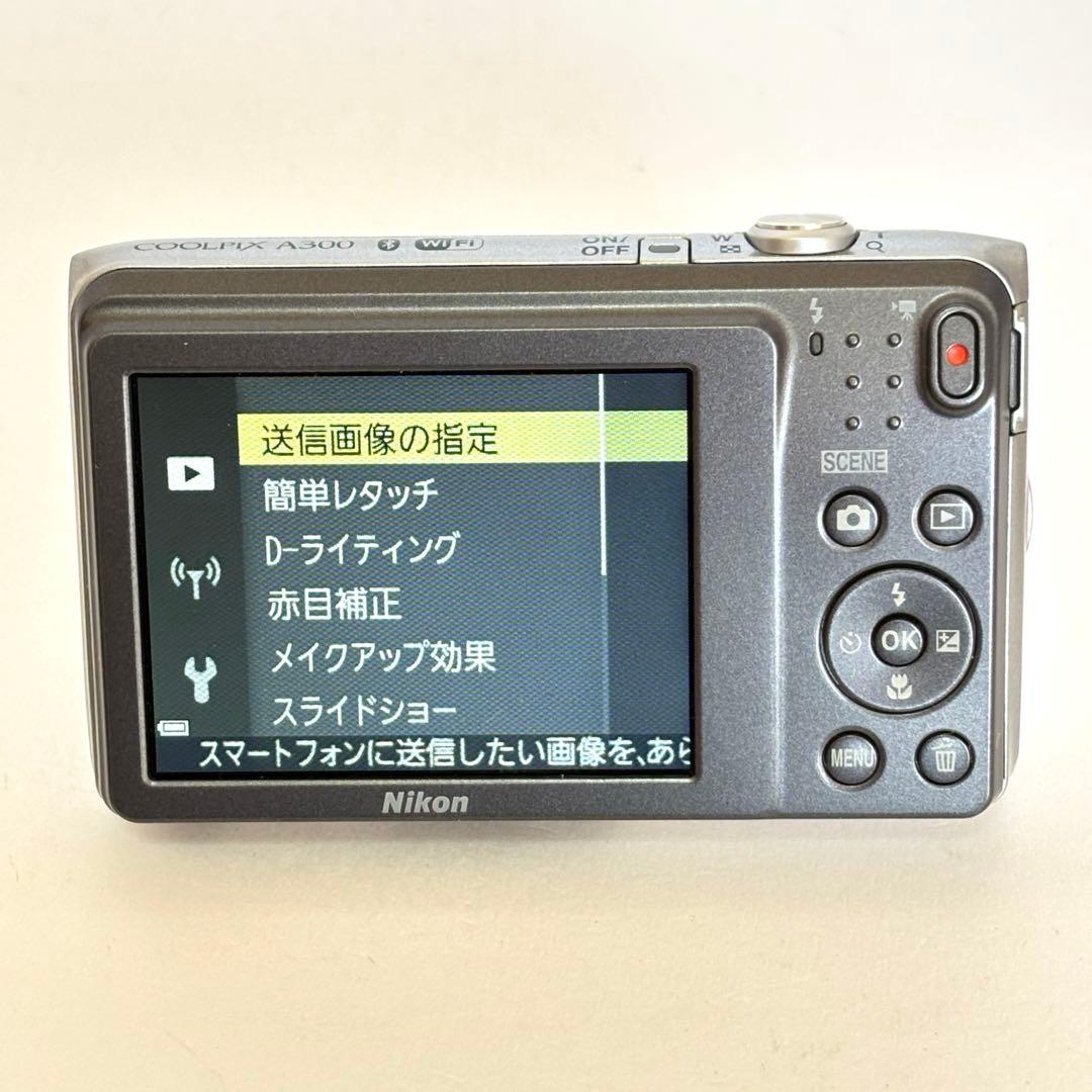 【美品】Nikon coolpix A300 ニコン　デジガメ　SDカード2GB