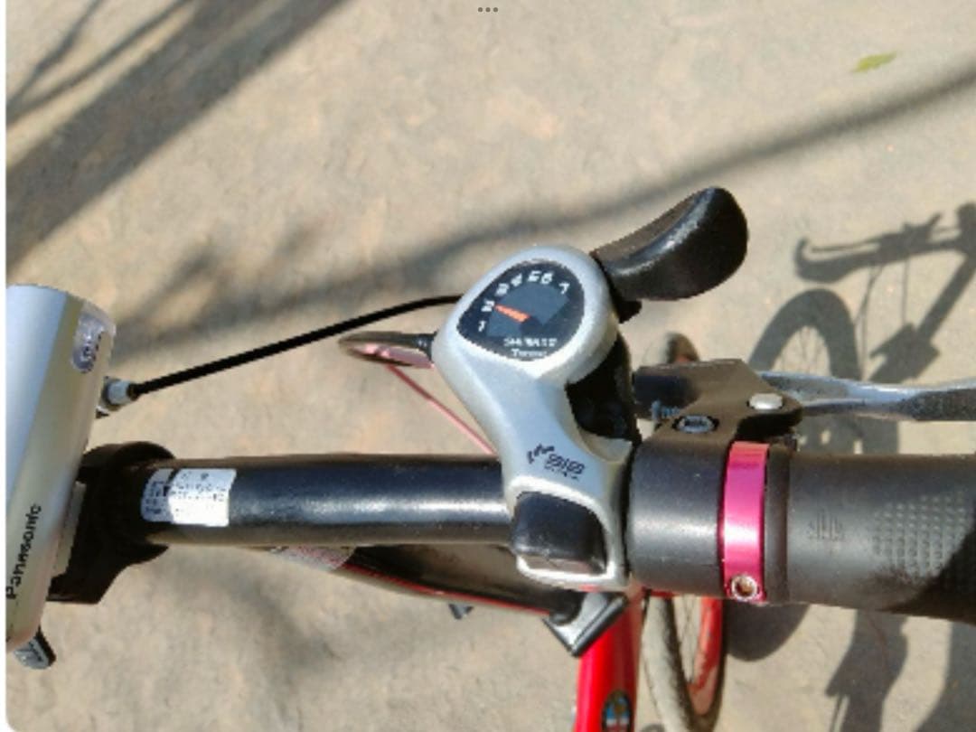 Alfa Romeo 折りたたみ自転車　レッド　アルミフレーム　大人用