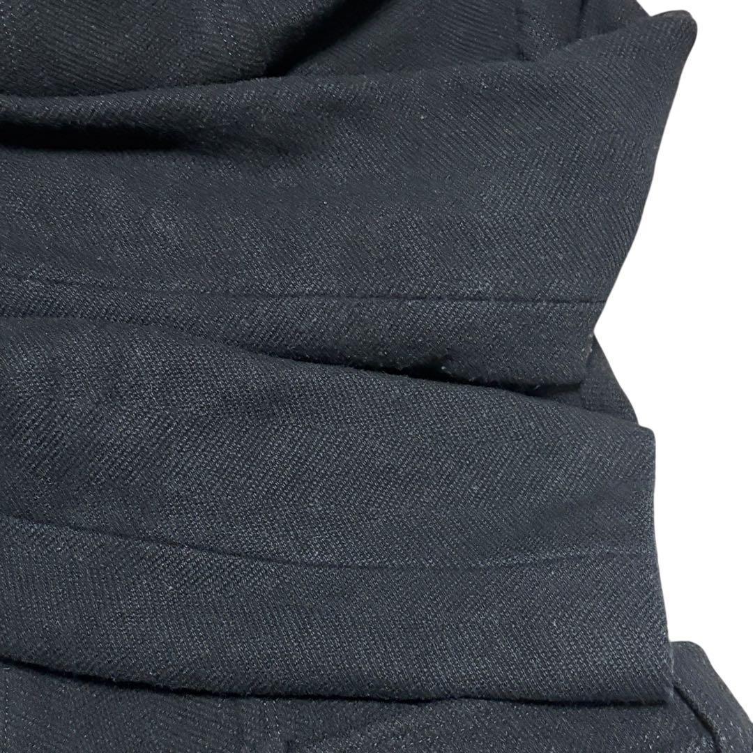 BURBERRY BLUE LABEL　ラビットファー ウールコート フード