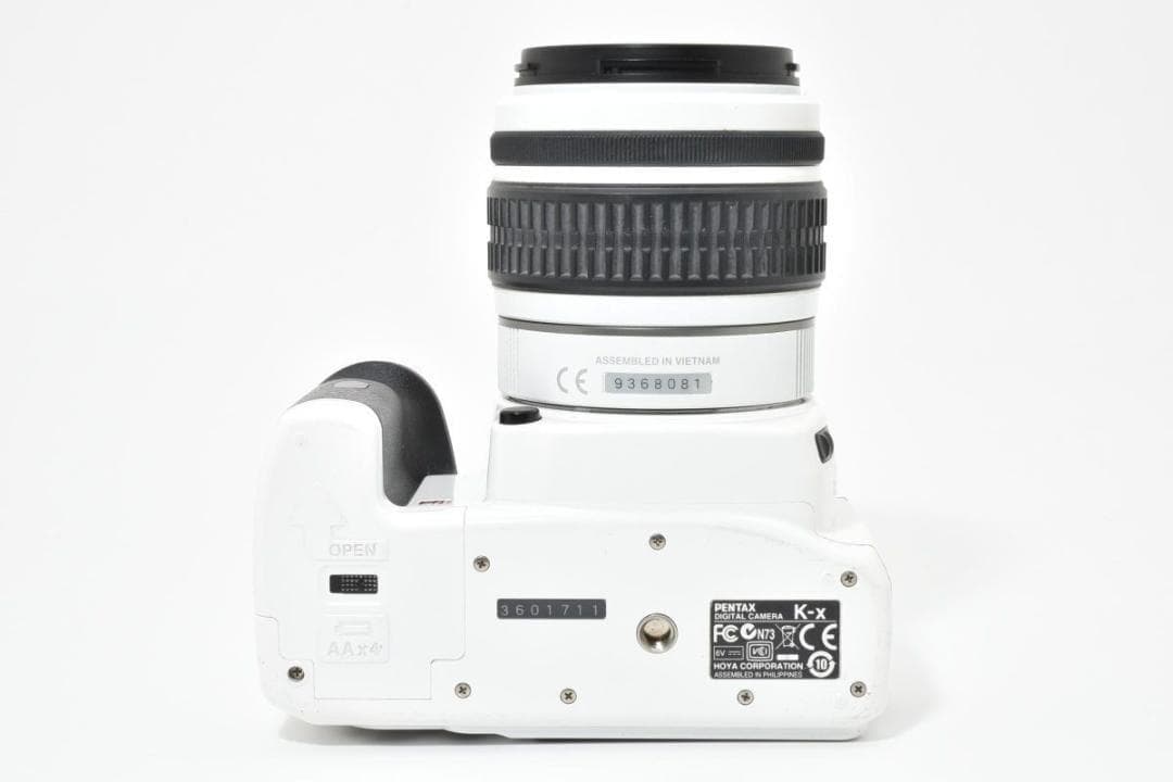 PENTAX ペンタックス K-X ホワイト レンズキット デジタル一眼カメラ