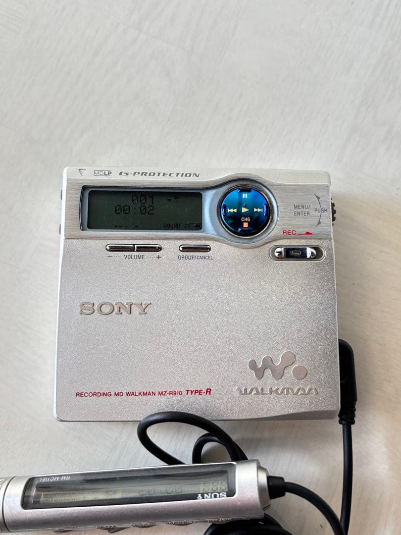 SONY ソニー MDウォークマン MDプレーヤー MZ-R910
