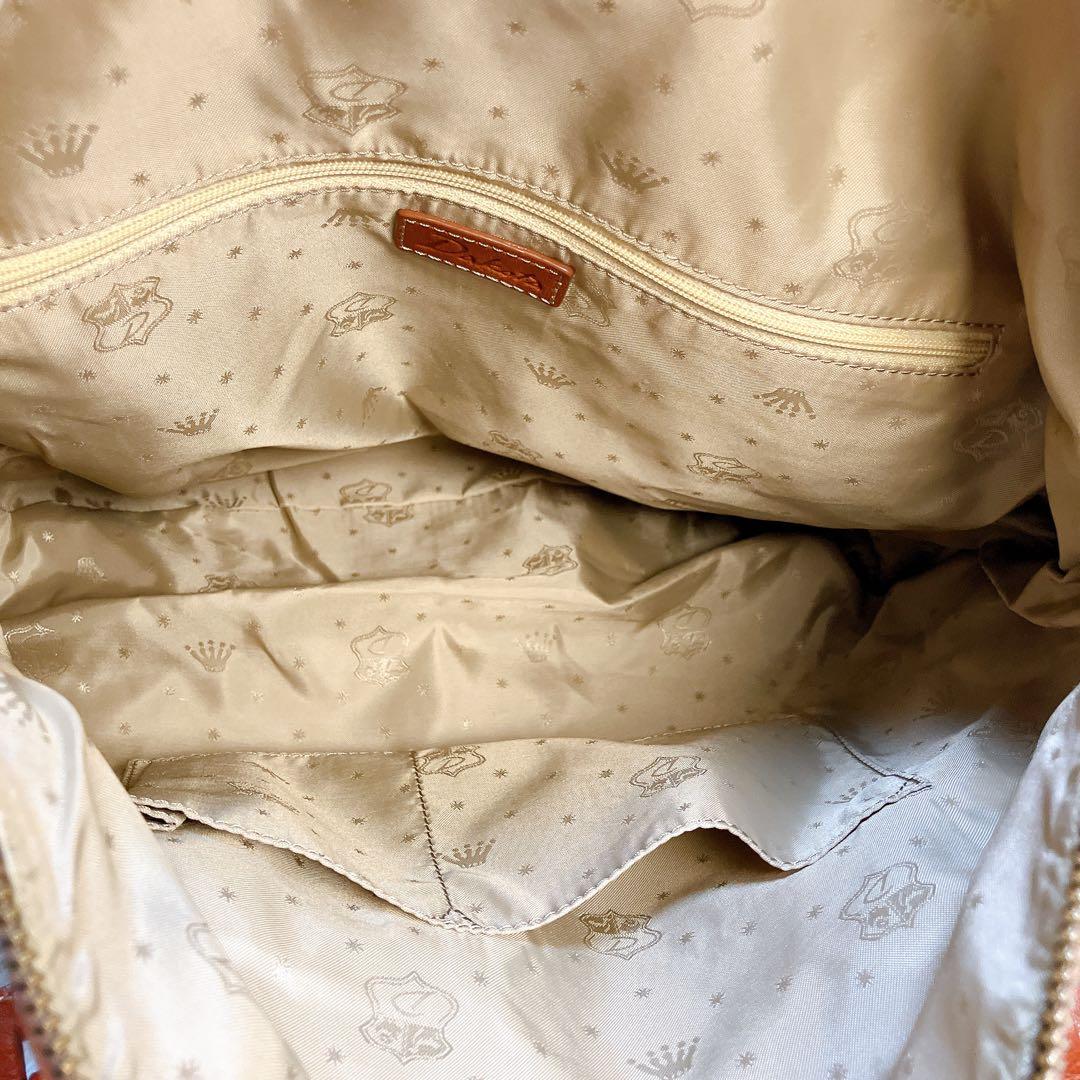 Dakota ダコタ✨本革2wayショルダーバッグ A4可　ブラウン