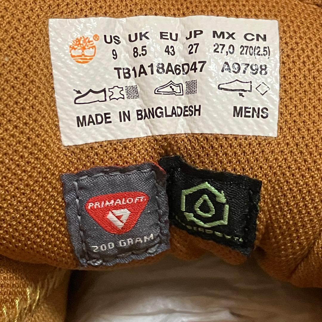 Timberland Field Boots 27cm ビーブロ MID ブーツ