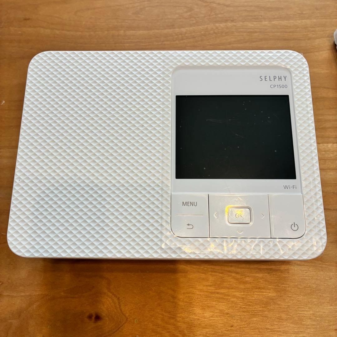 キヤノン コンパクトフォトプリンター SELPHY CP1500 ホワイト
