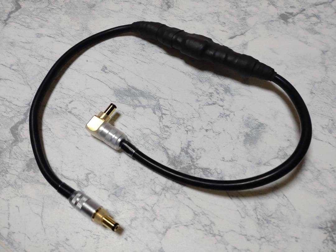 【カスタム依頼品】140段式カタパルト　DCケーブル オヤイデL-Sオス50cm