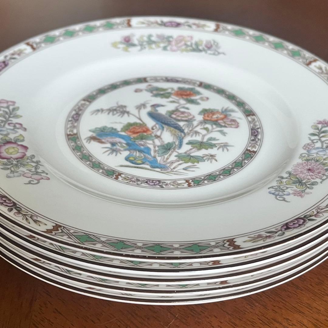 【美品】ウェッジウッド★クタニクレーン★デザート皿　5枚