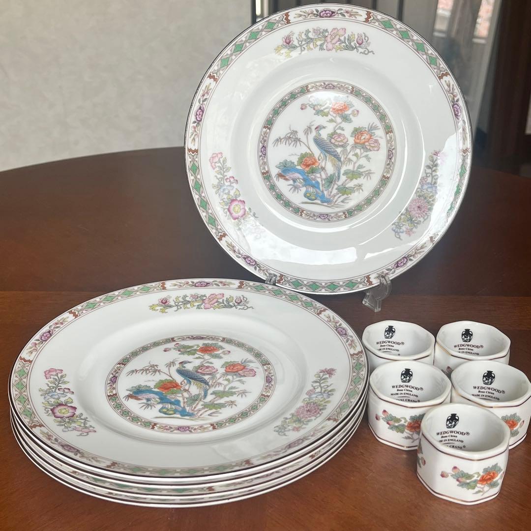 【美品】ウェッジウッド★クタニクレーン★デザート皿　5枚