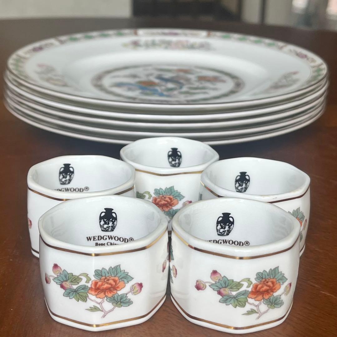 【美品】ウェッジウッド★クタニクレーン★デザート皿　5枚