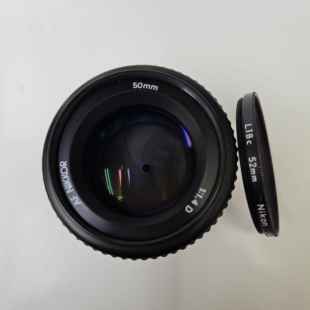 美品ニッコールレンズAFNIKKOR 50㎜ F1.4 単焦点レンズ1/8