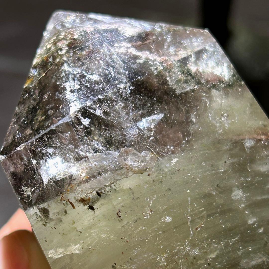 ⭐️別格高級品！帝王秘宝！ガーデンクォーツ　六角柱　原石