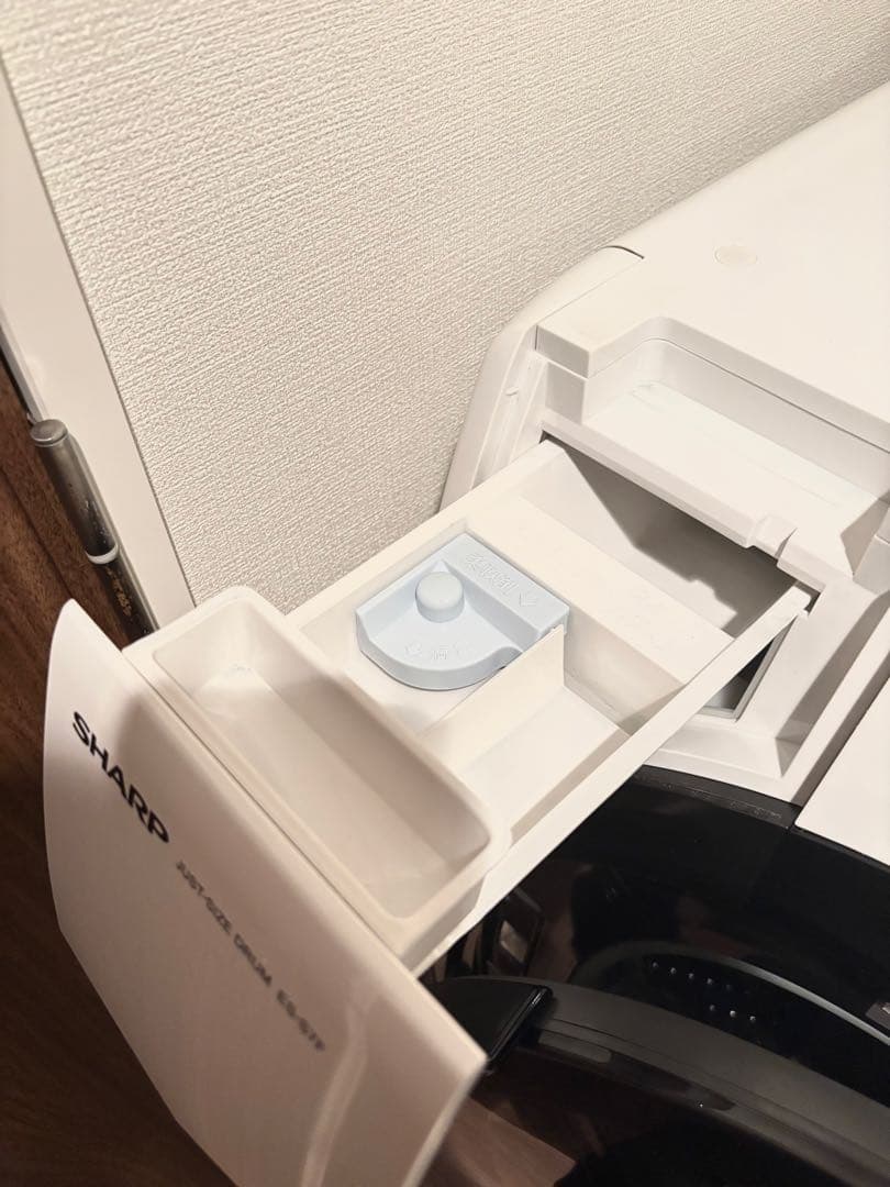 SHARP ドラム式洗濯機 ES-S7F-WR 本体