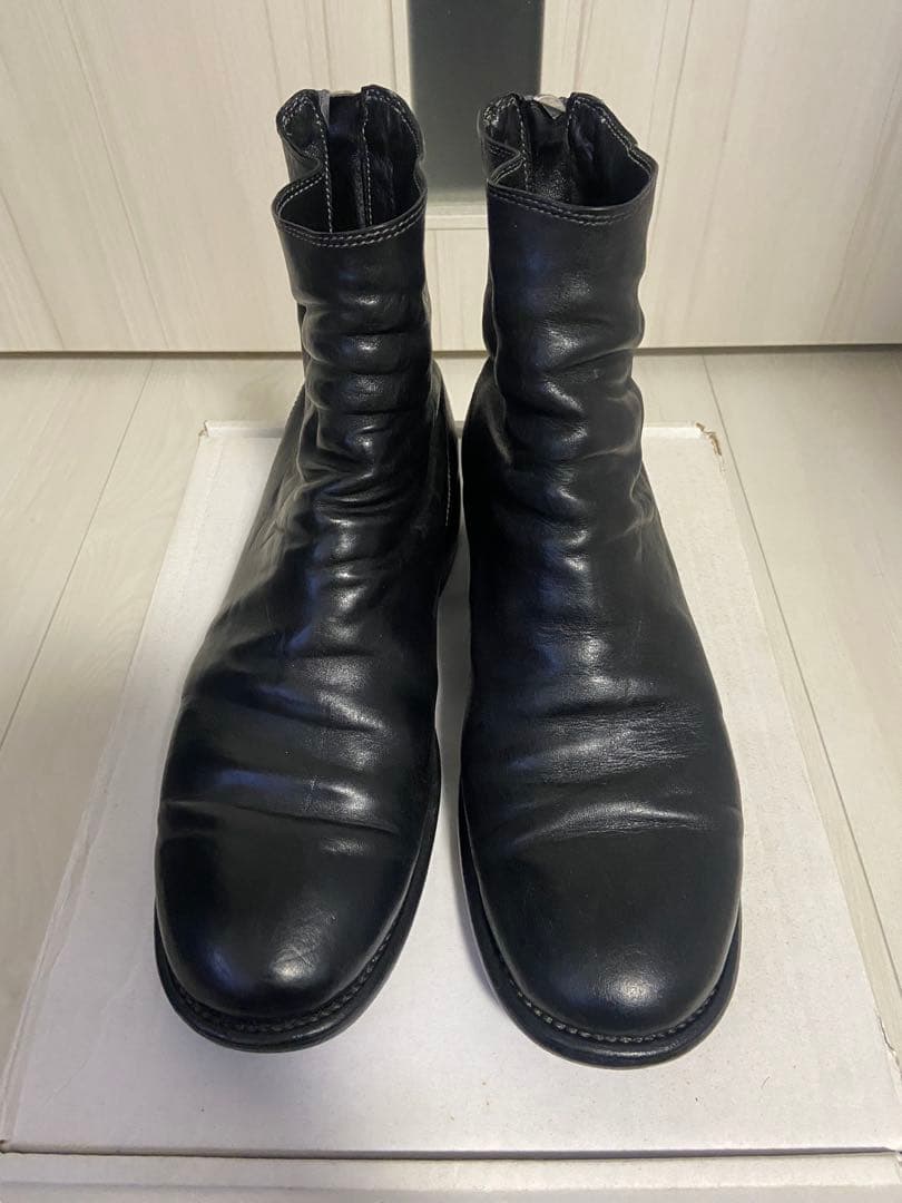 GUIDI 788 ブラック サイズ42 ジップ部分ダメージあり