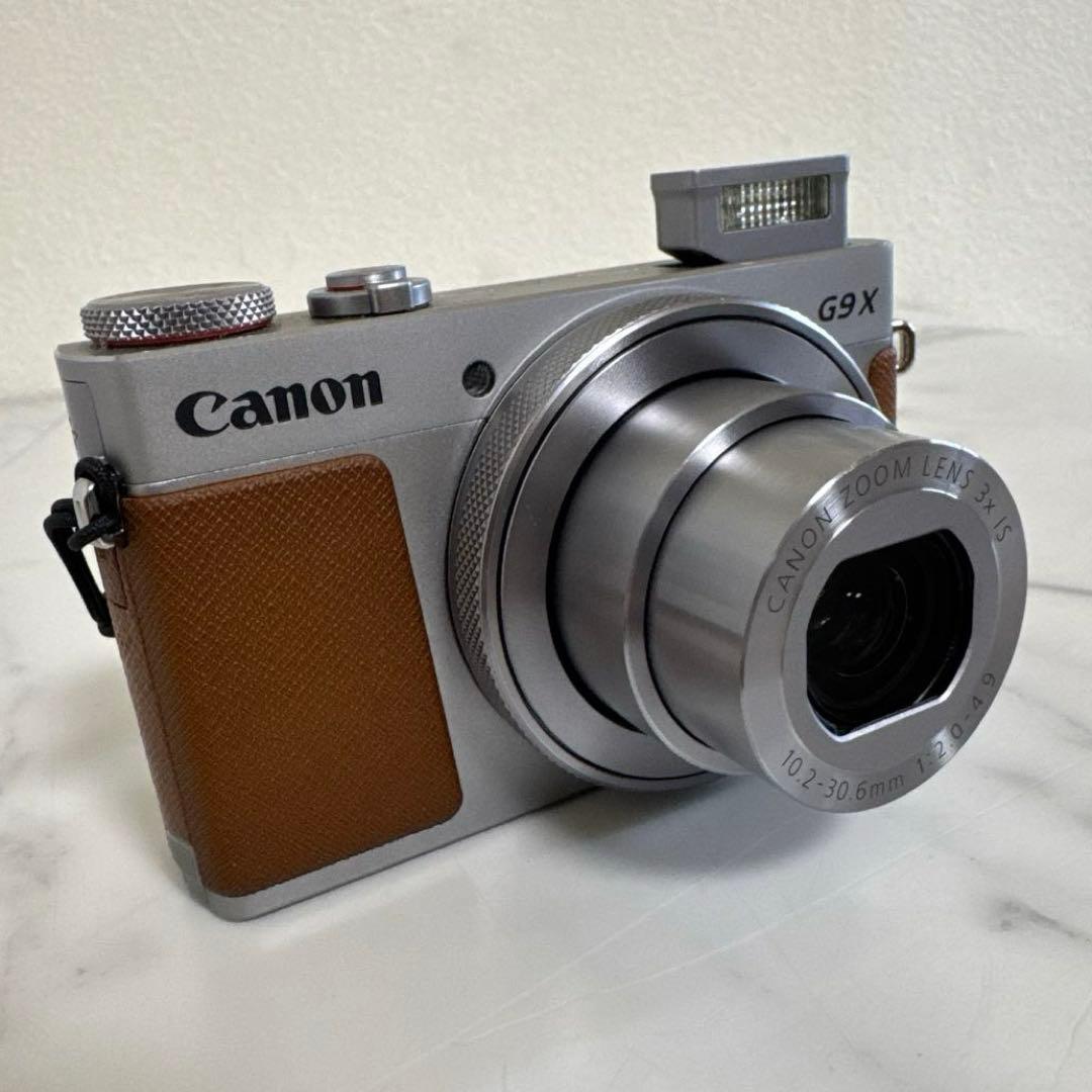 キヤノン Canon PowerShot G9X シルバー SD、バッテリー付き