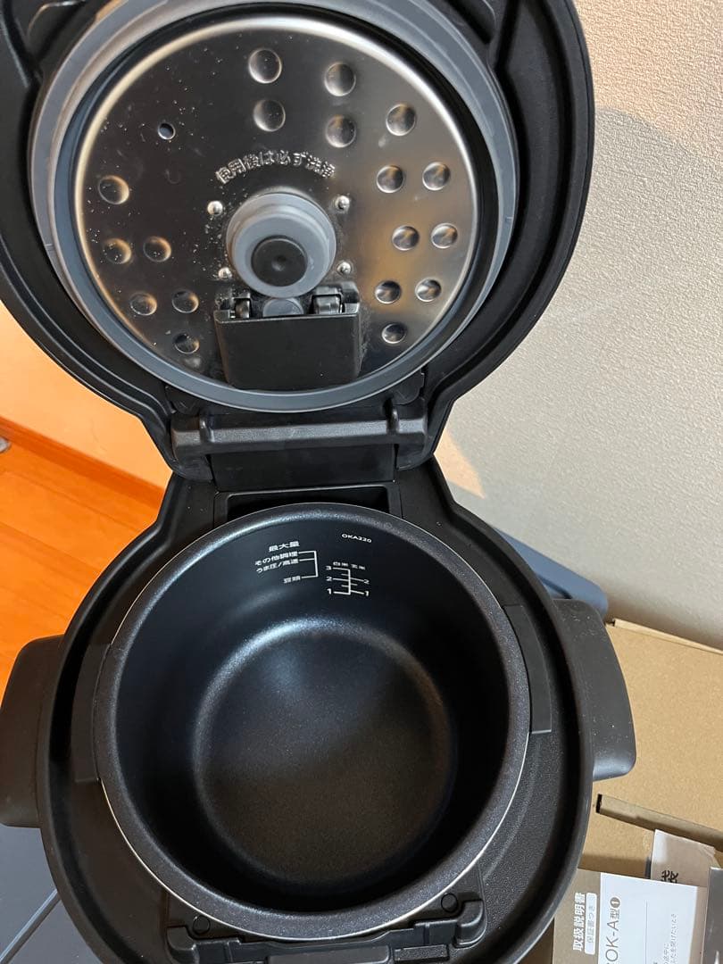 タイガー　クックポット　マットブラック　箱・取説あり