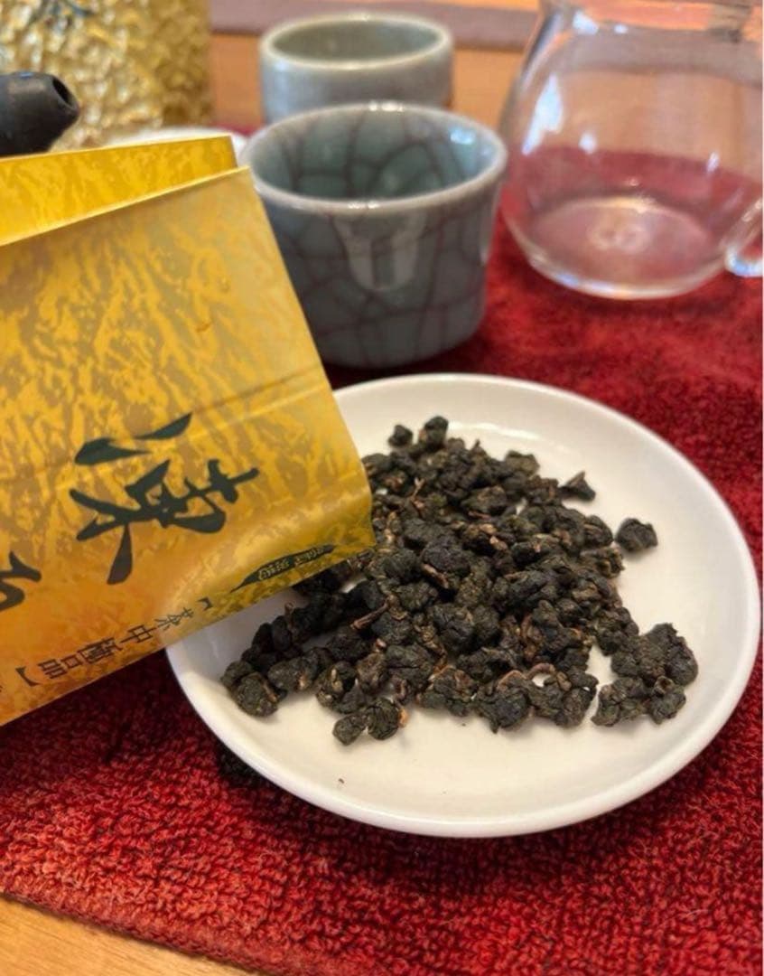 【台湾好茶】新発売 頂級 凍頂烏龍茶 五分火 中強い焙煎香 150g *4点
