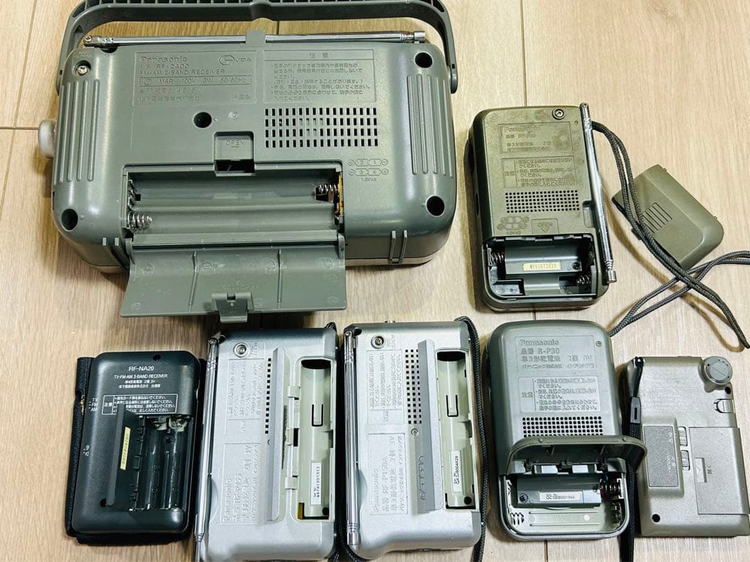 Sony,Panasonic,Victorなどのカセットプレイヤー22個