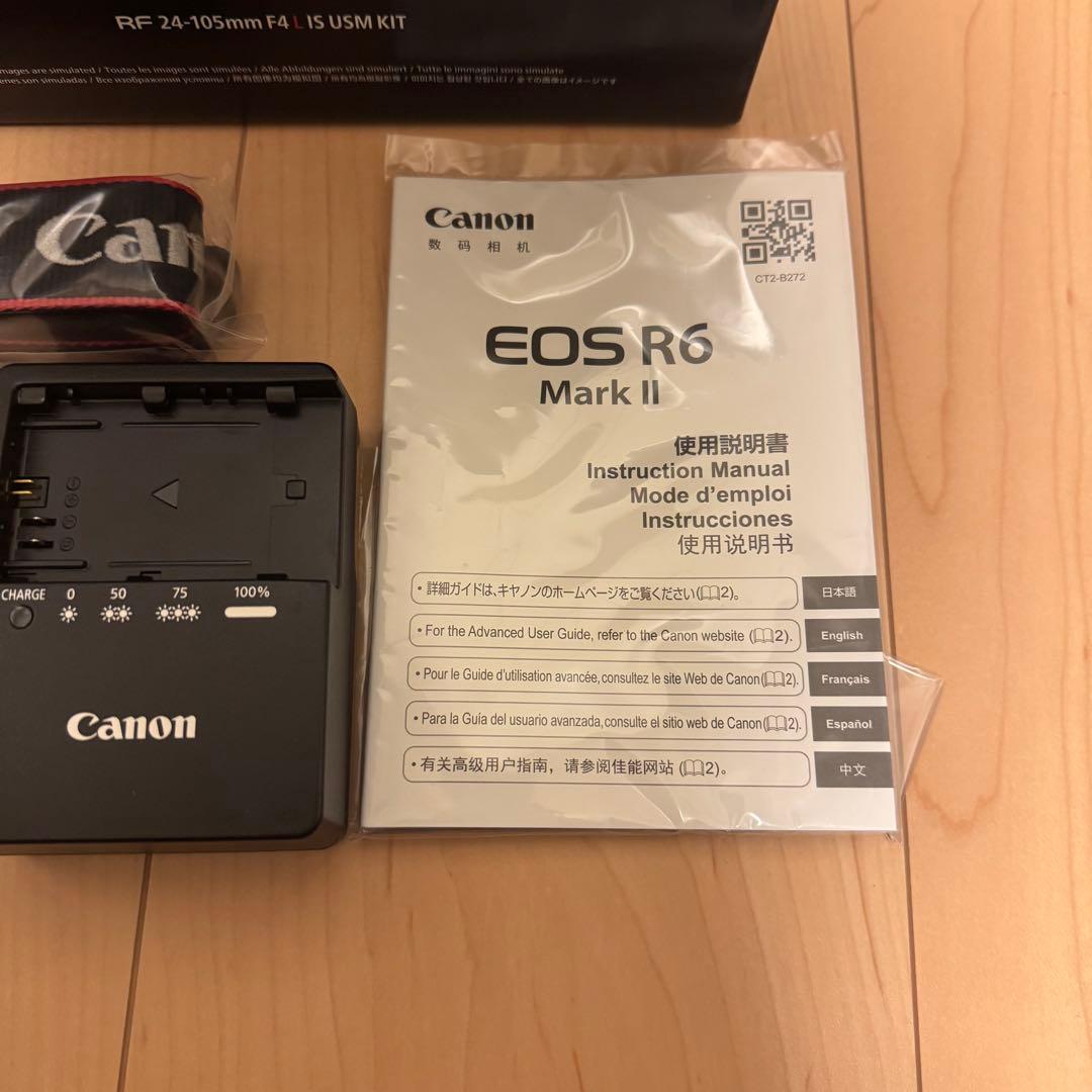 【美品】Canon EOS R6 Mark II 本体　ショット数約3,000枚