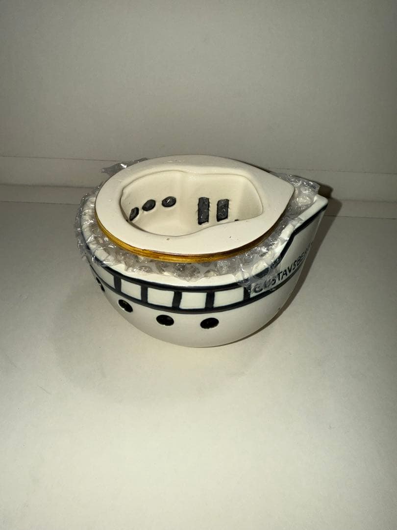 新品未使用品　リサラーソン　グスタフスベリ　ボート　陶器　船　置物