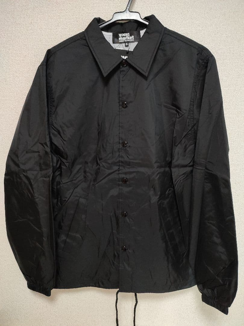COMME des GARÇONS ブラック ナイロン ジャケット S 限定