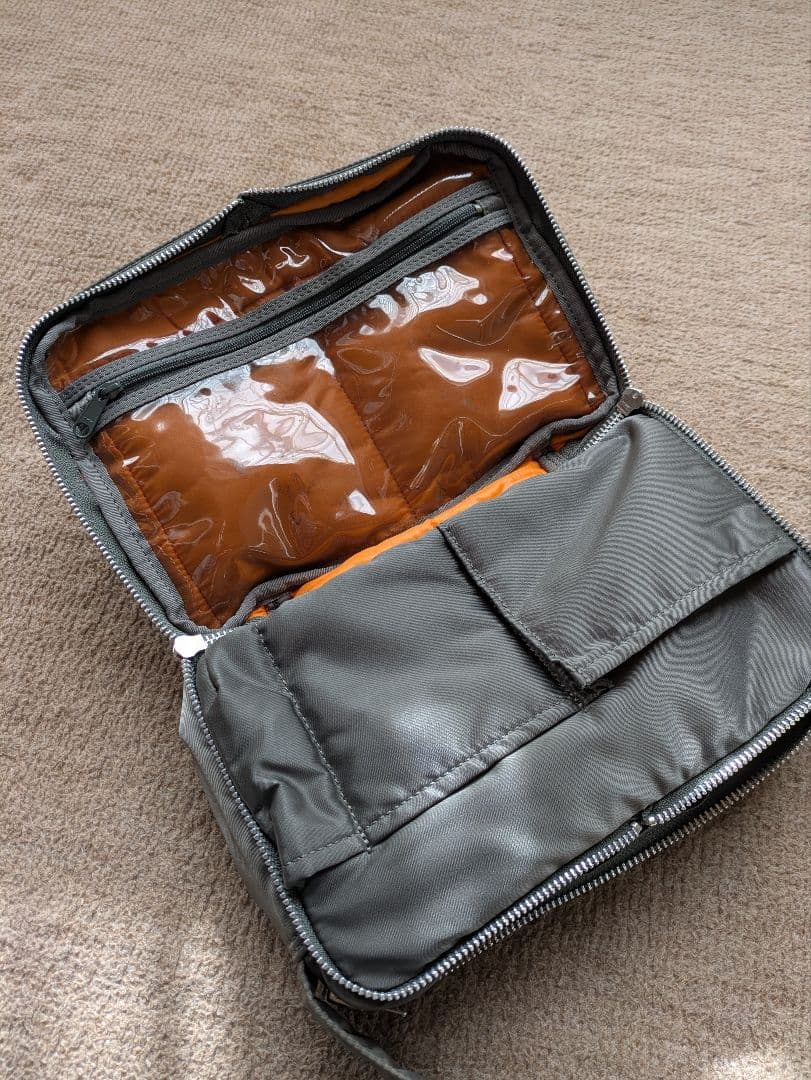 PORTER　ショルダーポーチ　グレー　吉田カバン