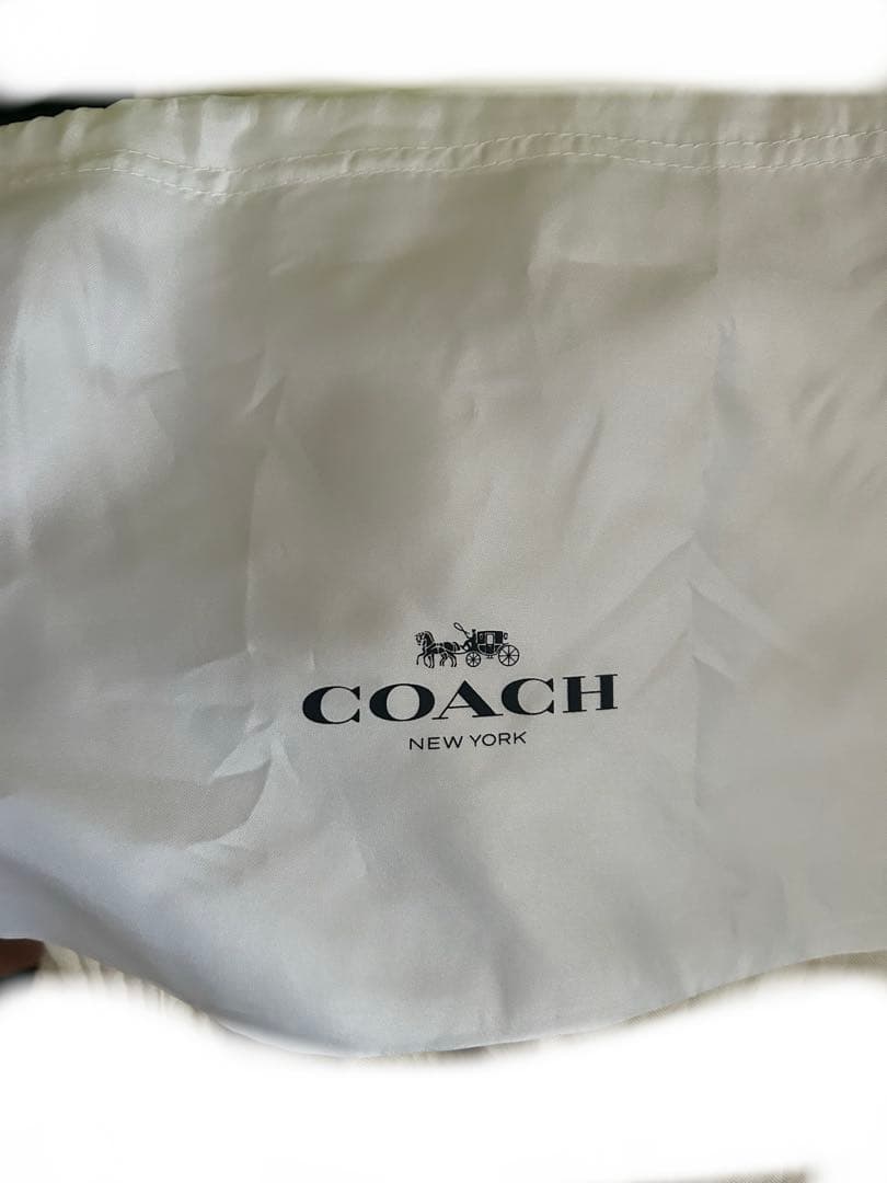 coach ショルダーバッグ 水色