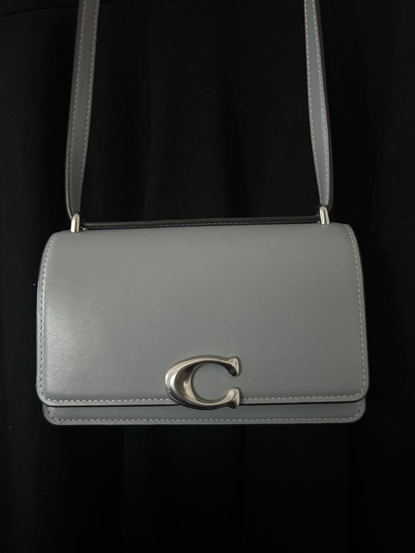 coach ショルダーバッグ 水色