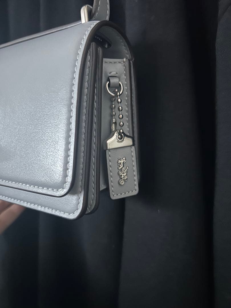coach ショルダーバッグ 水色