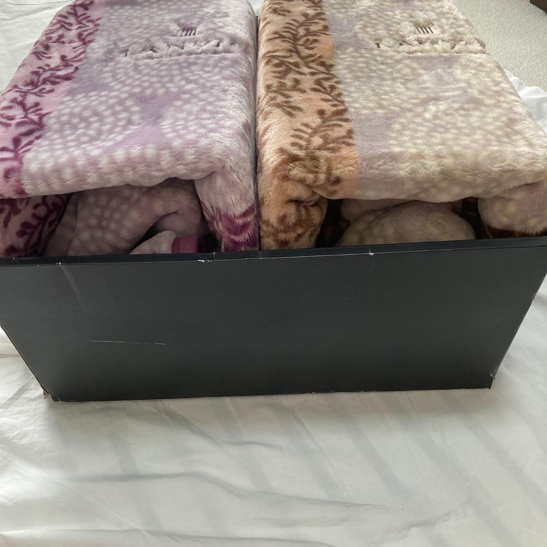 ランバン ニューマイヤー毛布 2Pセット　ランバンコレクション　毛布