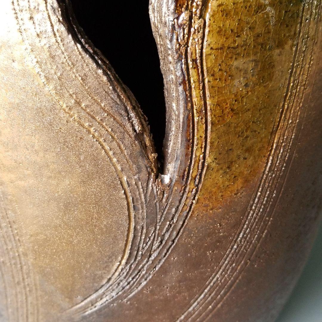 信楽焼傘立て  手桶 高さ４５cm