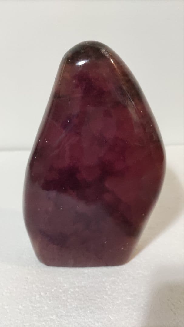 パワーストーン　天然石　パープルフローライト　置物　3.4kg　No.805