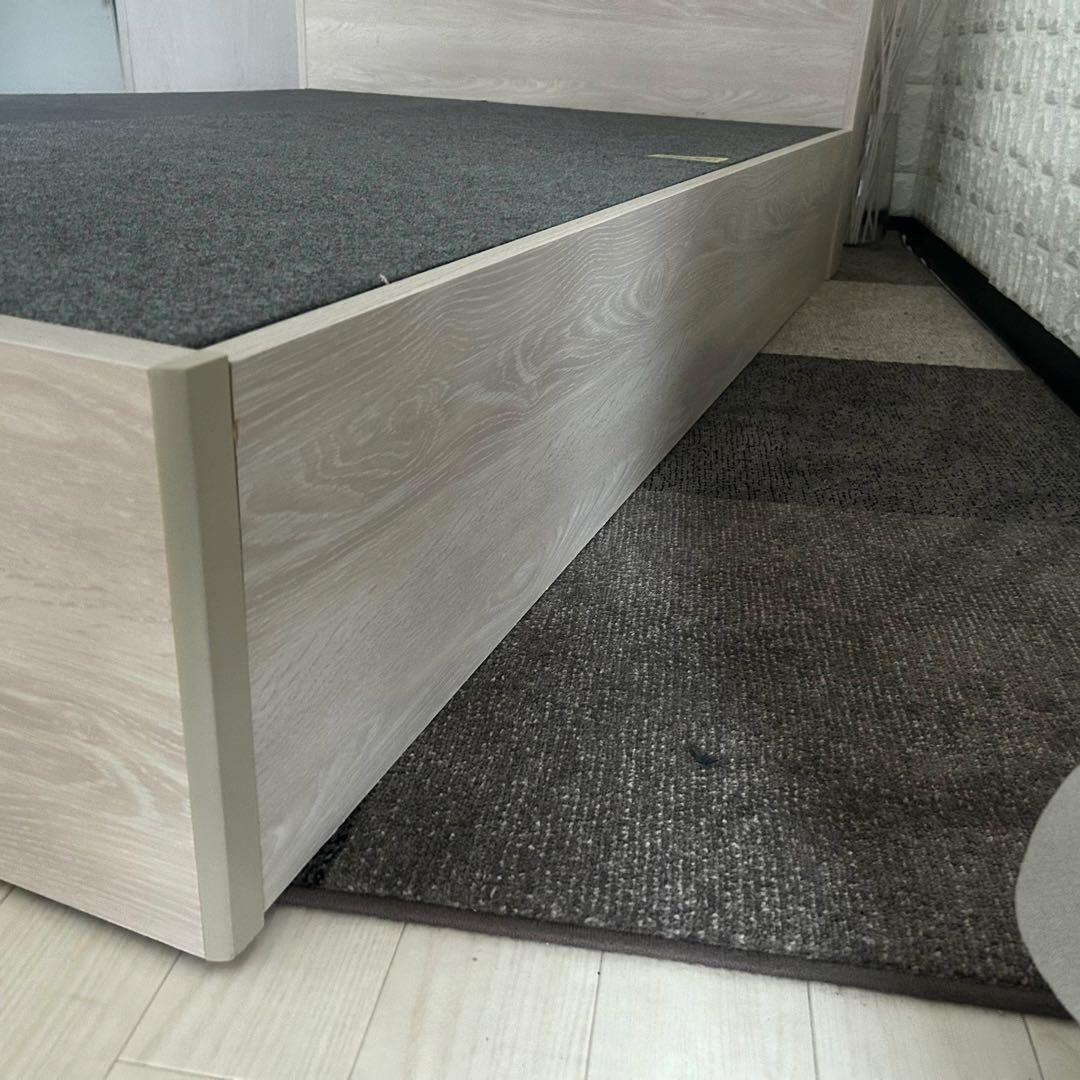 都内23区送料無料❗️ ドリームベッド　収納付きフレーム　セミダブルサイズ✨