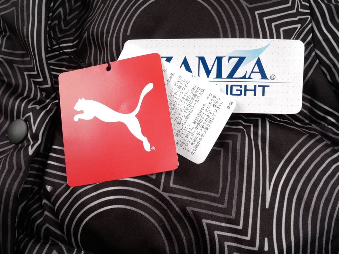 PUMA ゴルフ ストレッチ フード付 リアル ダウン ジャケット