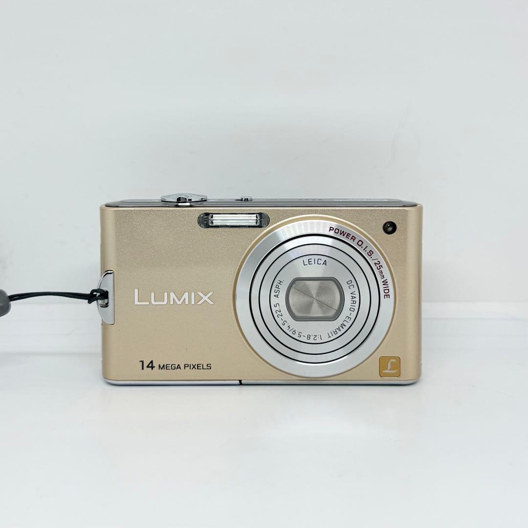 【完動美品】Panasonic LUMIX DMC-FX66 デジタルカメラ