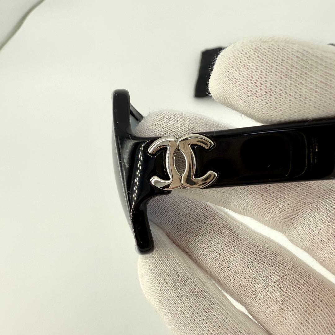 CHANEL サングラス 5030 ココマーク ロゴ ブラック シルバー 黒