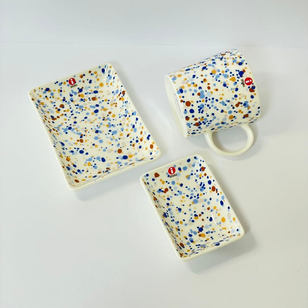 イッタラ　ヘレ　ブルーブラウン　3点セット