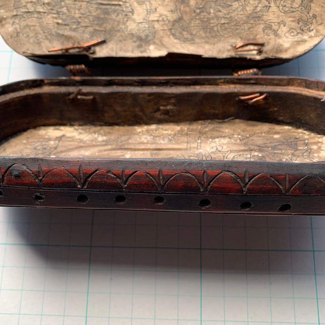 中国の古い木箱