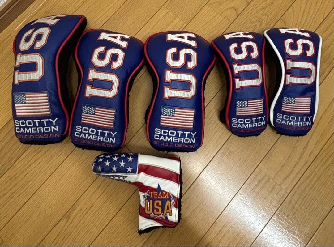 SCOTTY CAMERON ライダーカップキャディバッグ　ヘッドカバーセット