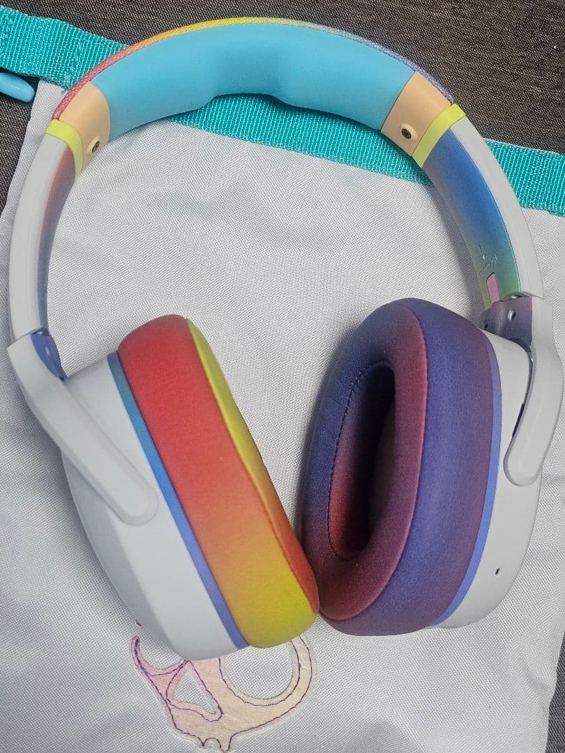 Skull Candy☆レア☆ヘッドフォン☆Crusher Evo☆限定色