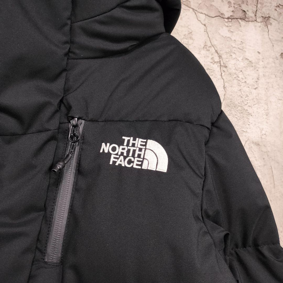 ★人気　ノースフェイス　ロングダウンコート　ブラック　XS