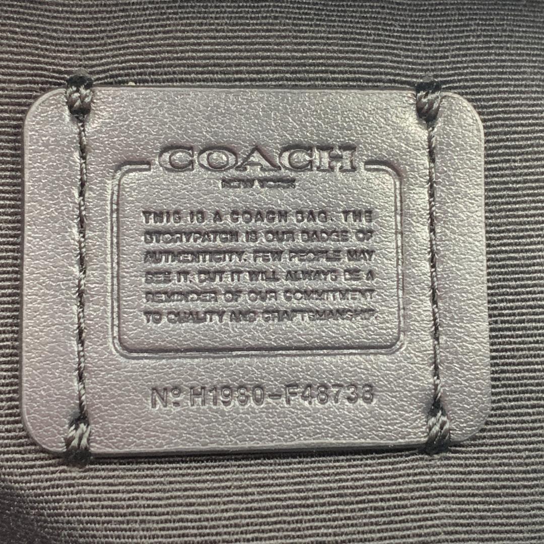 【choco様】コーチ ボディバッグ レザー 斜め掛け ショルダーバッグ 黒