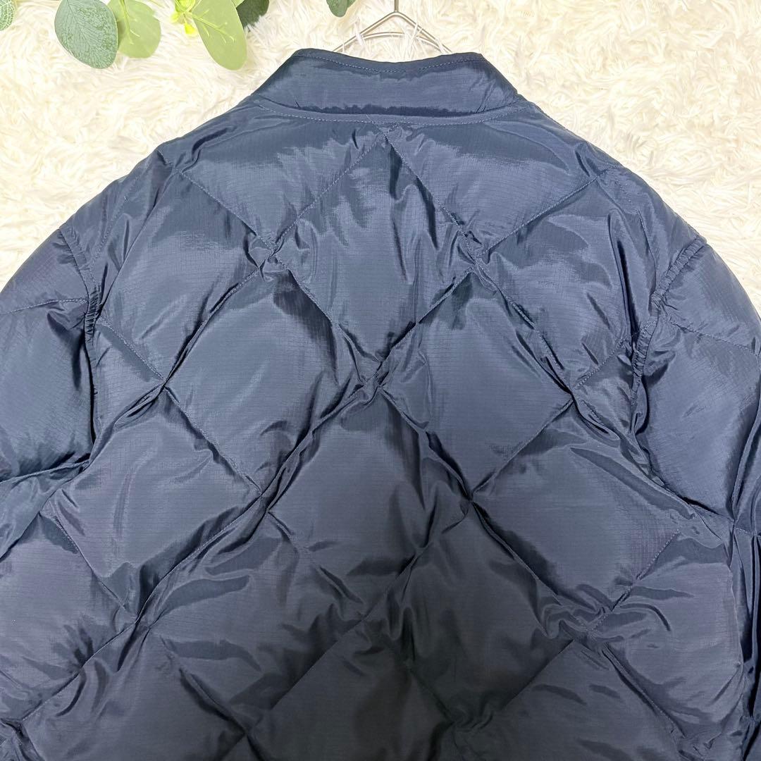 極美品★KENZO ケンゾー ダウンジャケット リバーシブル M相当 ネイビー
