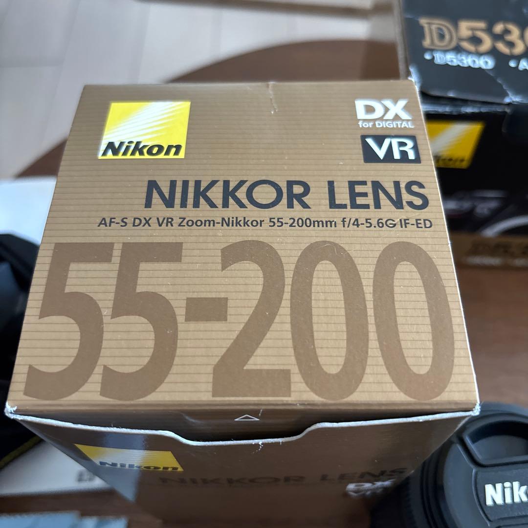 ニコンD5300 一眼レフカメラ＋望遠レンズ
