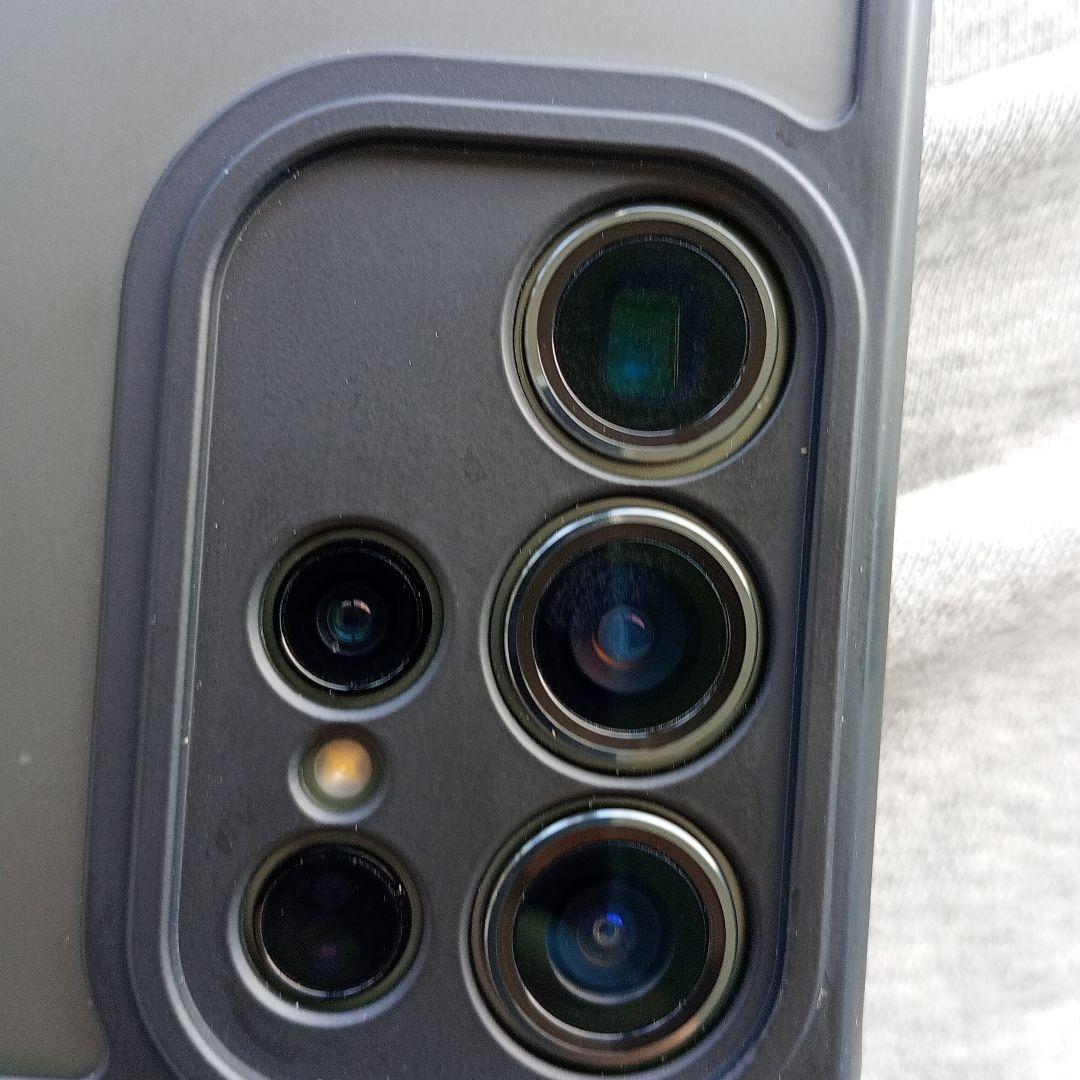 【良品】Samsung Galaxy S23 Ultra グリーン ケース付き