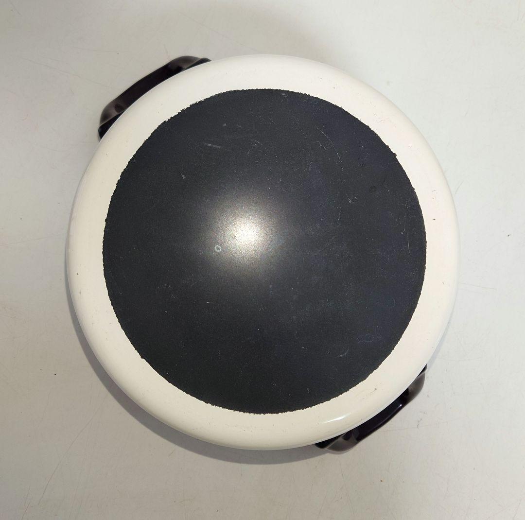 【4点セット】ホーロー鍋 薔薇、野菜、花柄 昭和レトロ 煮るシチュー カレー