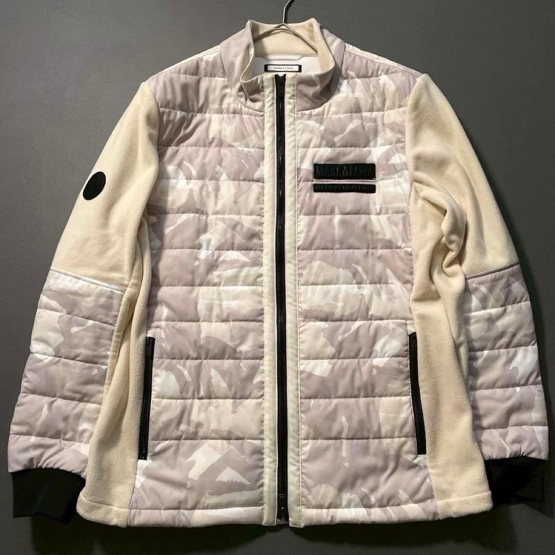 か*ち様 【ビッグサイズ】MARK&LONA　21AW カモフラ 中綿フリースジ